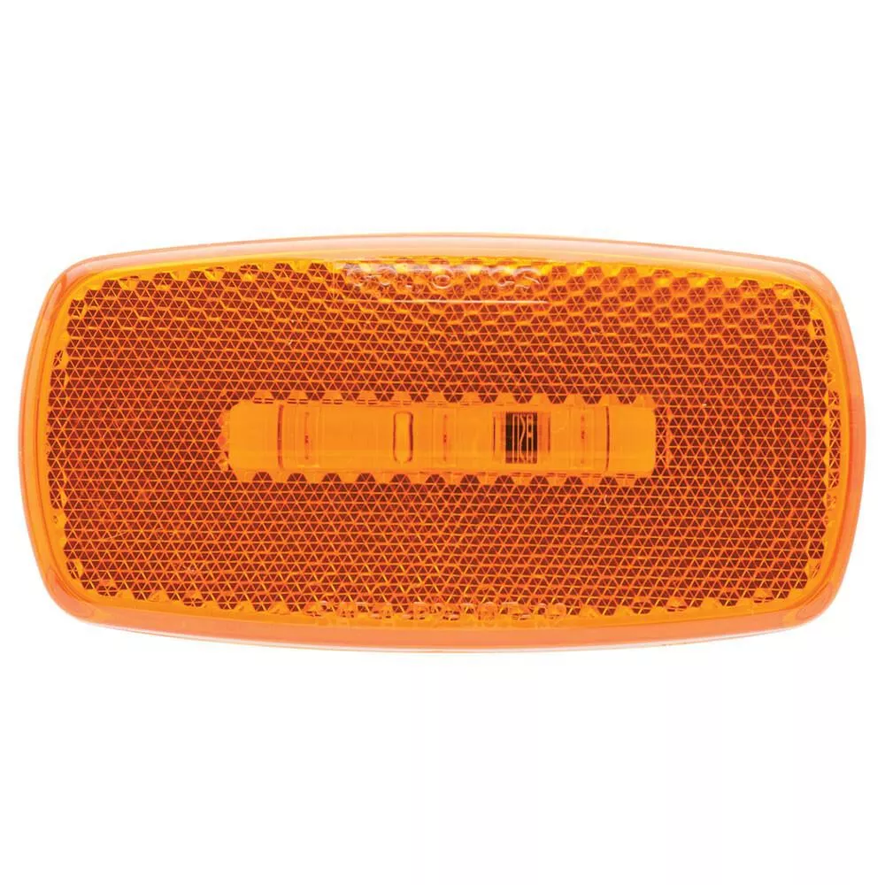 Oval LED Clearance/Marker Light; Replaceable Lens