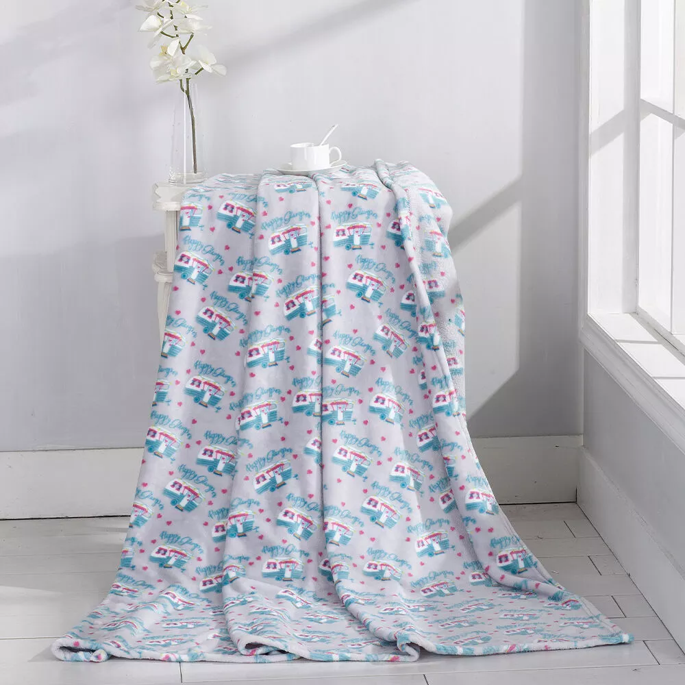 Oversized Glamper Heart Throw, 60" x 80"