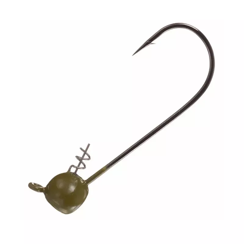 Owner Shaky Head Ultra Head Green Pumpkin