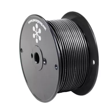 Pacer Black 10 AWG Primary Wire, 250-Foot Spool