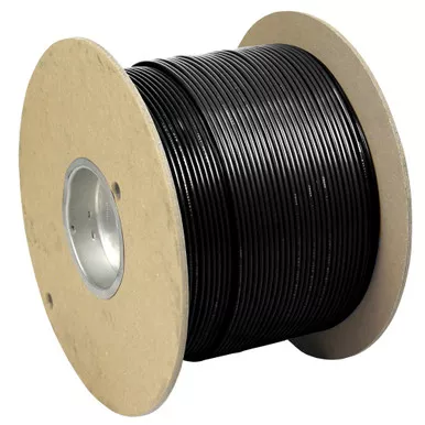 Pacer Black 18 AWG Primary Wire, 1000-Foot Spool