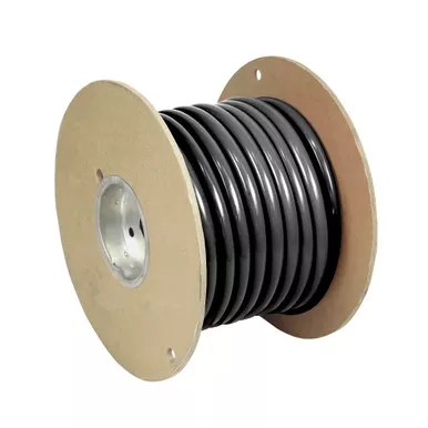 Pacer Black 3/0 AWG Battery Cable, 25-Foot Spool