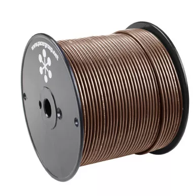 Pacer Brown 18 AWG Primary Wire, 500-Foot Spool