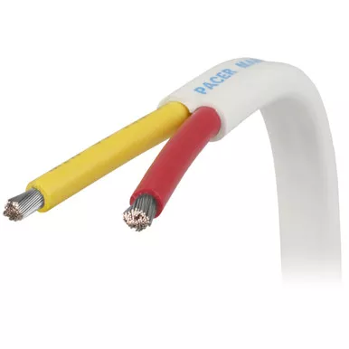 Pacer Red/Yellow 18/2 Flat Safety Duplex Cable, 250-Foot