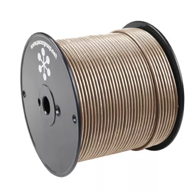 Pacer Tan 14 AWG Primary Wire, 500-Foot Spool