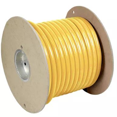 Pacer Yellow 1 AWG Battery Cable, 100-Foot Spool
