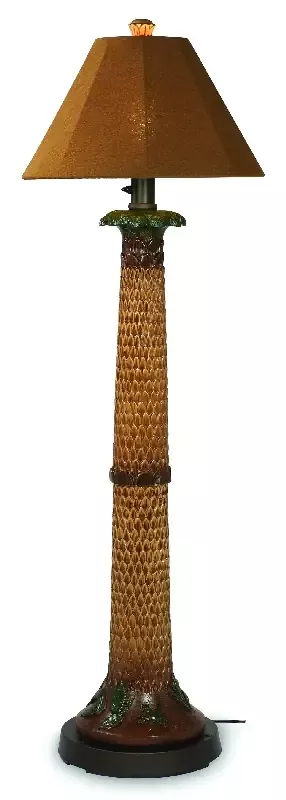 Palm Resin Floor Lamp
