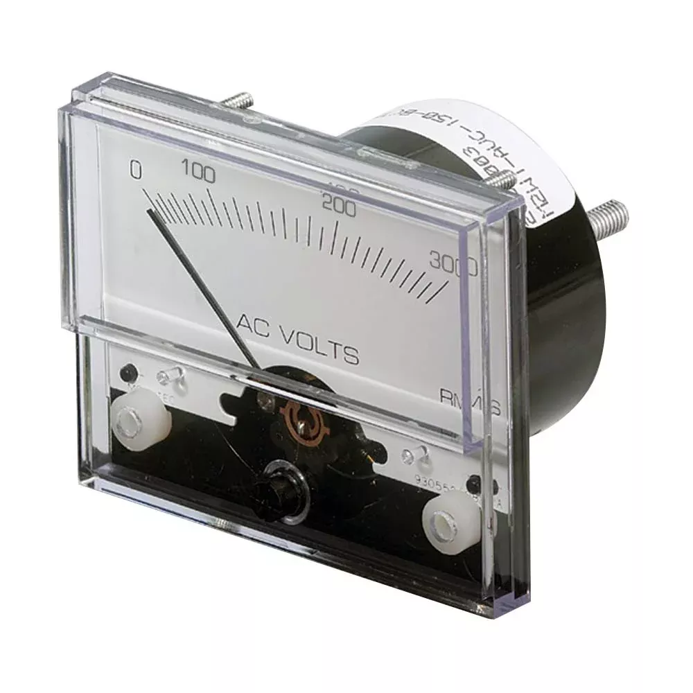 Paneltronics AC Voltmeter 1-1/2 0-300 VAC Analog