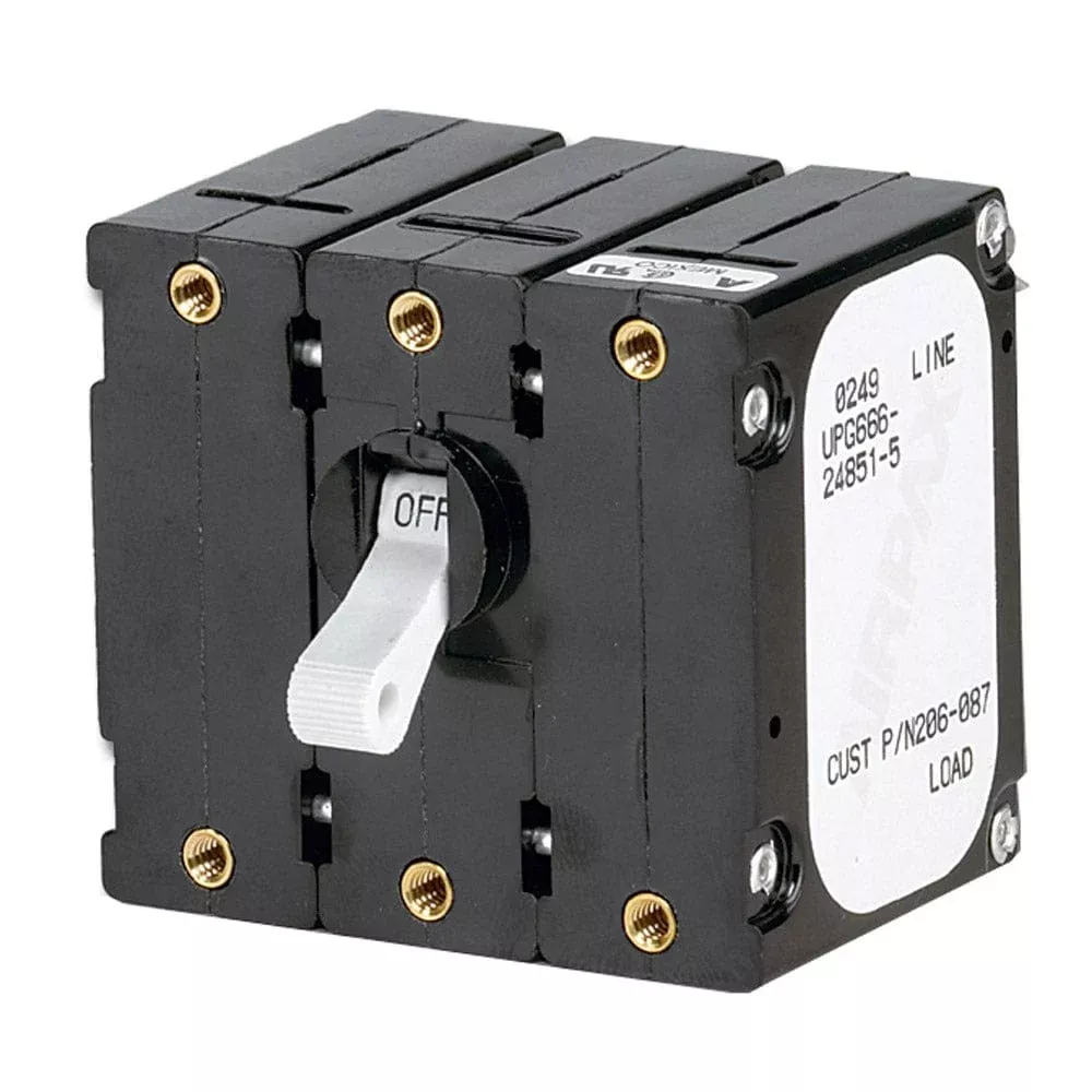 Paneltronics Breaker 30 Amps w/Reverse Polarity Trip Coil – White