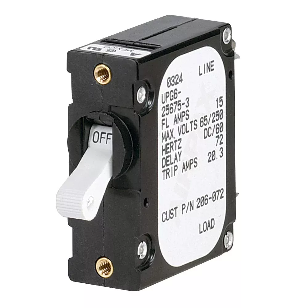 Paneltronics ‘A’ Frame Magnetic Circuit Breaker – 40 Amps – Single Pole