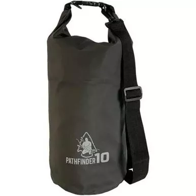 Pathfinder 10L Black 500D PVC Waterproof Dry Bag