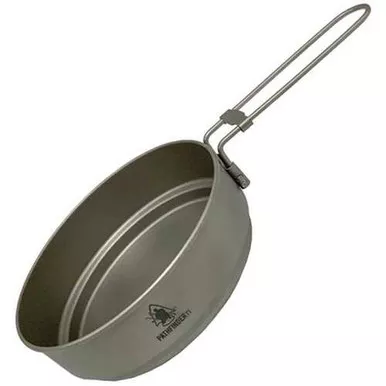Pathfinder 204 Titanium Skillet 5.25 Inch Folding Handle 2.6 oz TA1 Titanium