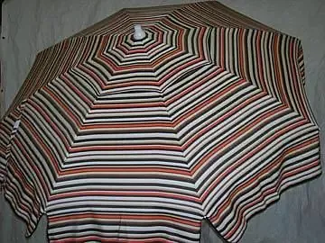 Patio & Beach Umbrella - Soft Stripe