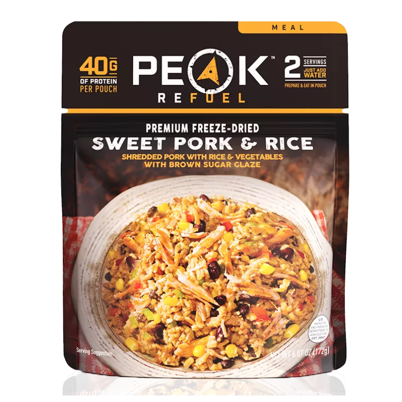 PEAK REFUEL Sweet Pork & Rice 2serv