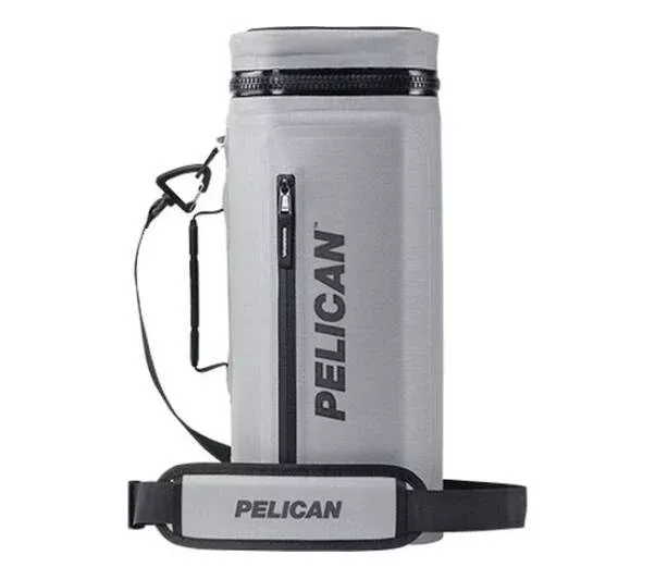 Pelican 9-Quart Dayventure Sling Cooler – Light Gray• SOFT-CSLING-LGRY