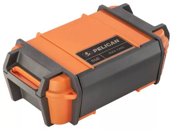 Pelican R60 Personal Utility Case – Orange• RKR600-0000-OR