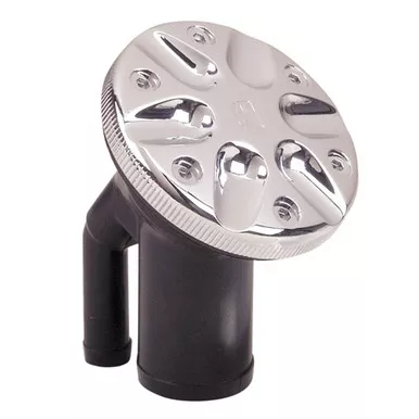 Perko Angled Chrome Vented Fill for 1.5-Inch Hose