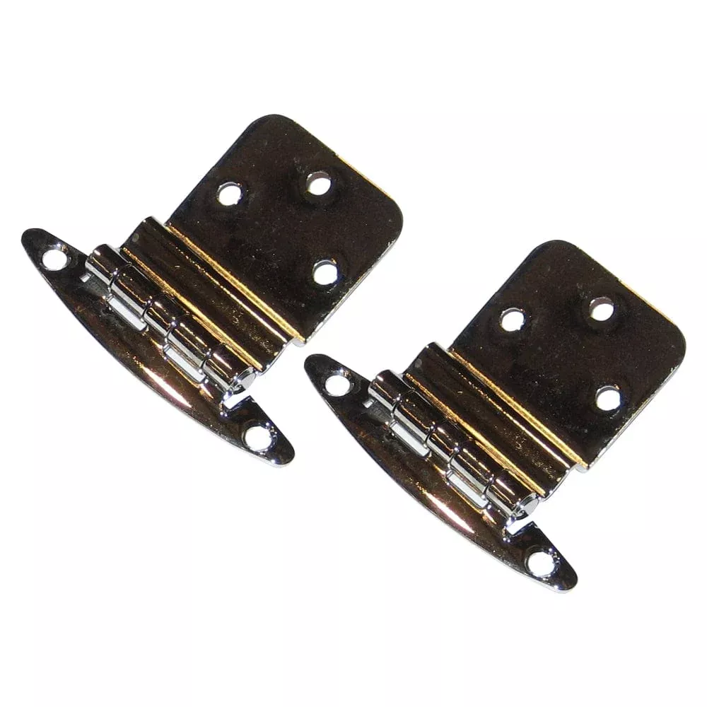 Perko Chrome Plated Brass 3/8″ Inset Hinges