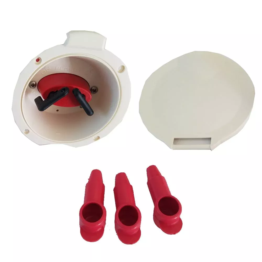 Perko Dual Battery Selector Switch, Cup Mount