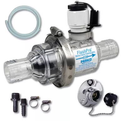 Perko Flush Pro 1-Inch Engine Flushing Valve Kit