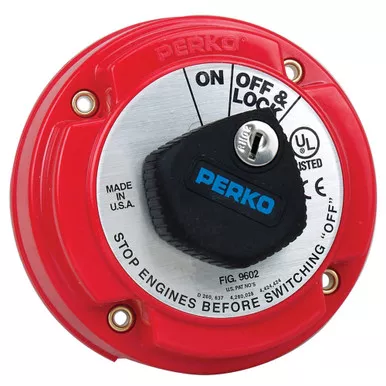 Perko Medium Duty Battery Disconnect Switch, 250A