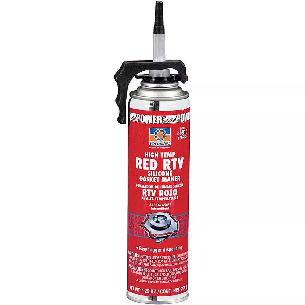 Permatex High-Temp Red RTV Silicone Gasket - 7.25oz