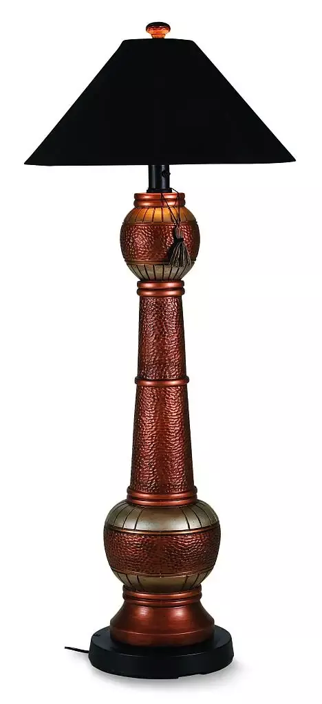 Phoenix Copper Resin Floor Lamp