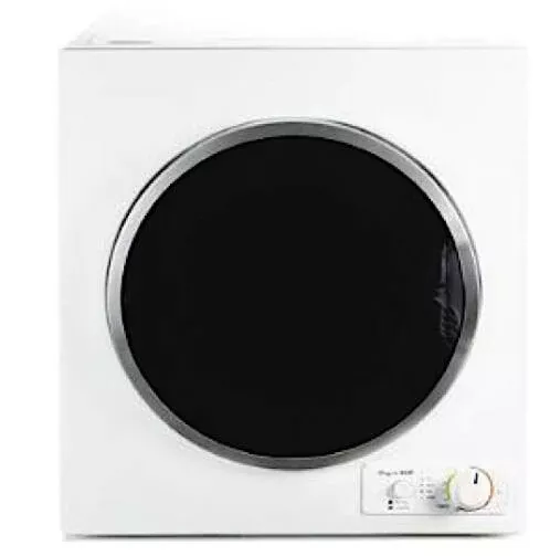 Pinnacle RV Compact Short Dryer 13 lbs White w/ Silver Trim• 18-850