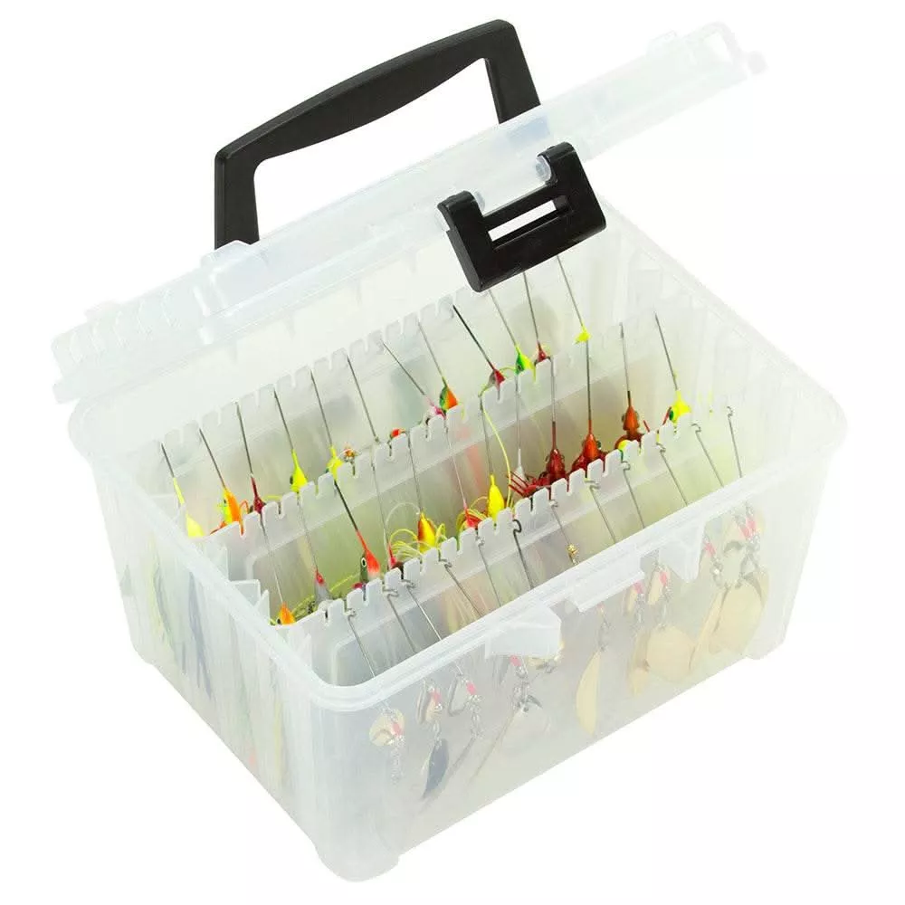 Plano Hydro-Flo Spinnerbait Box – Clear [350500]