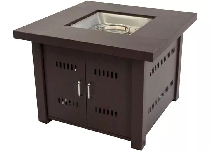 Pleasant Hearth 38″ Avalon Propane Fire Pit Table – Mocha• OFG900T