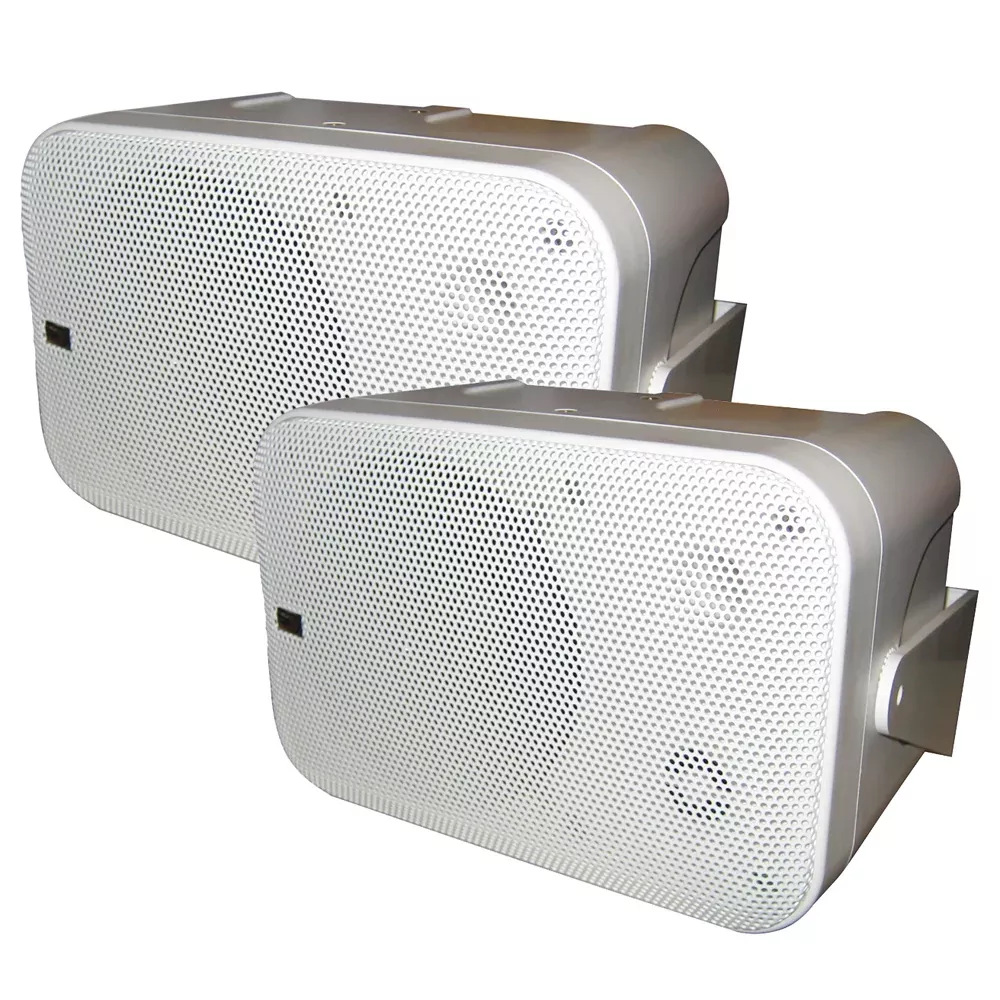 Poly-Planar MA-9060 100 Watt Box Speakers – White | MA9060W