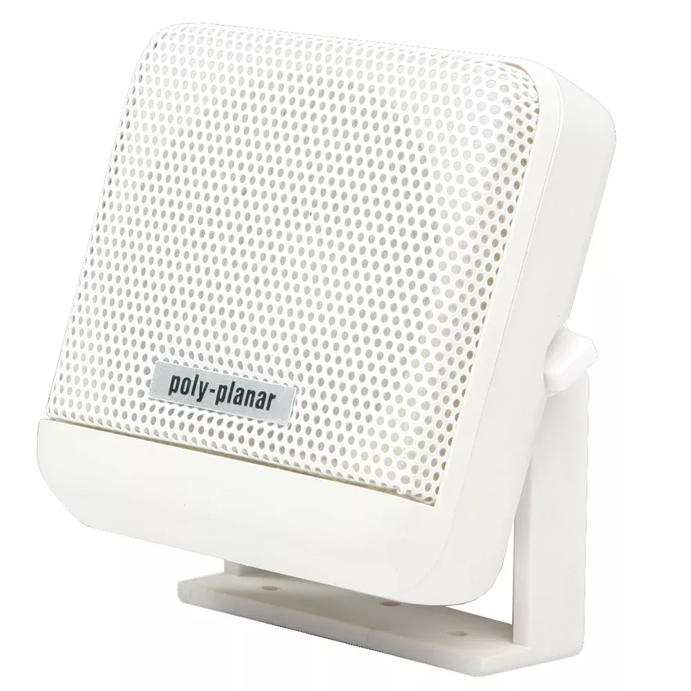 Poly-Planar MB-41 10 Watt VHF Extension Speaker - White | MB41W