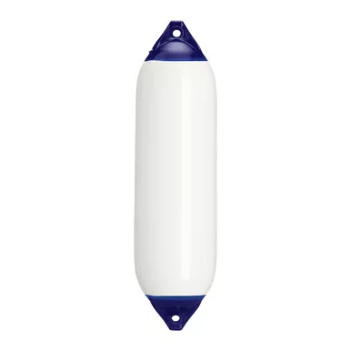 Polyform F-6 Twin Eye Fender - 11 x 42in White