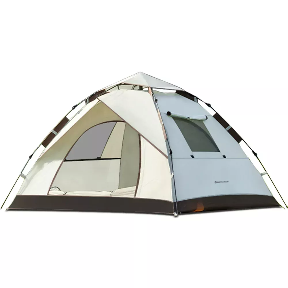 Pop Up Camping Tent for 1-2 Person-Cream