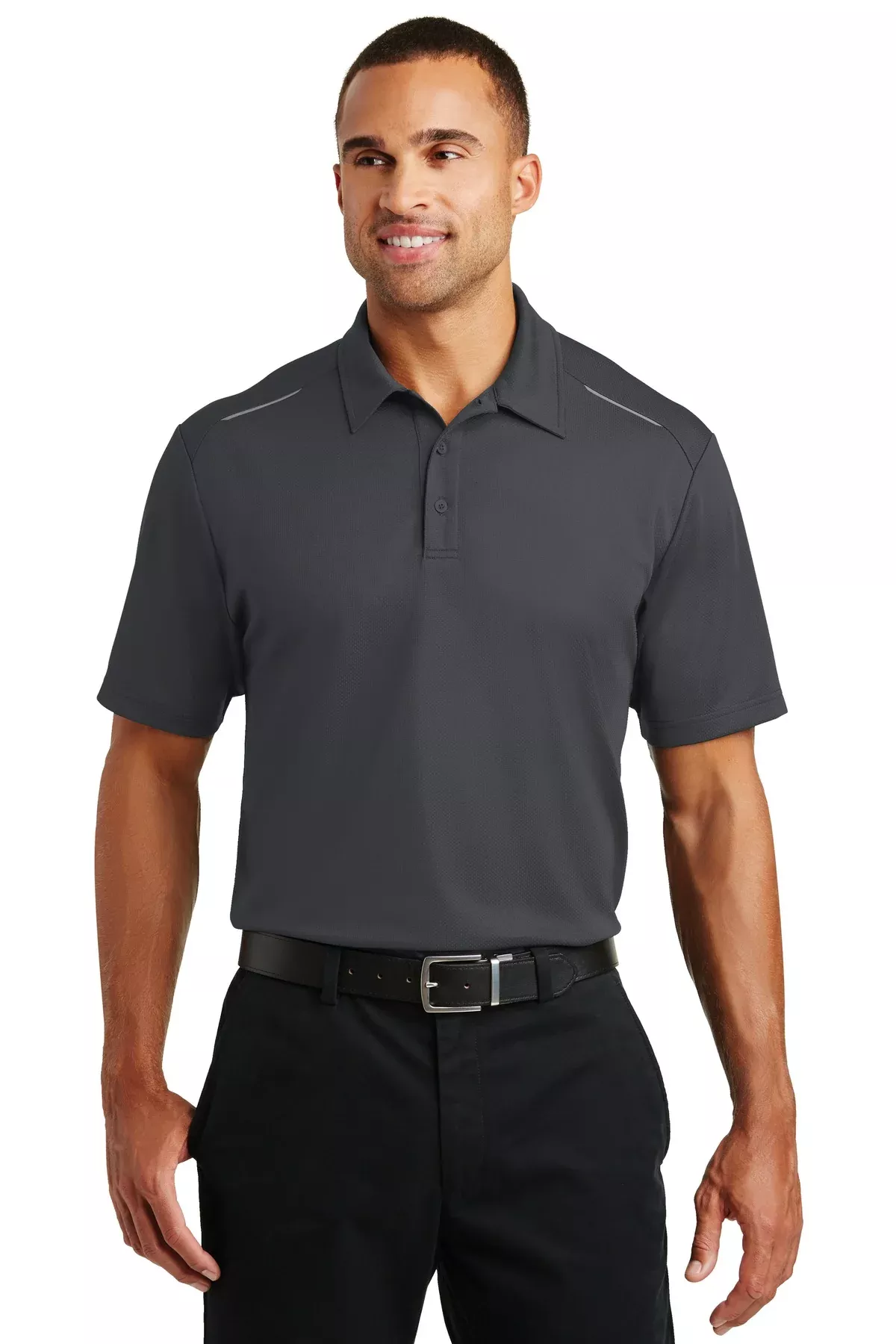 Port Authority Men's Pinpoint Mesh Polo