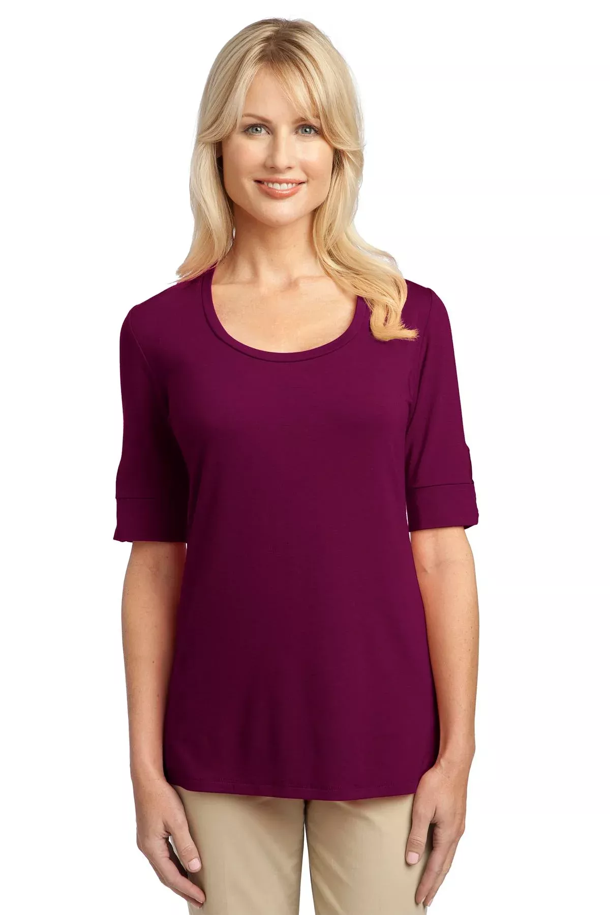 Port Authority Women’s Concept Scoop Neck Shirt