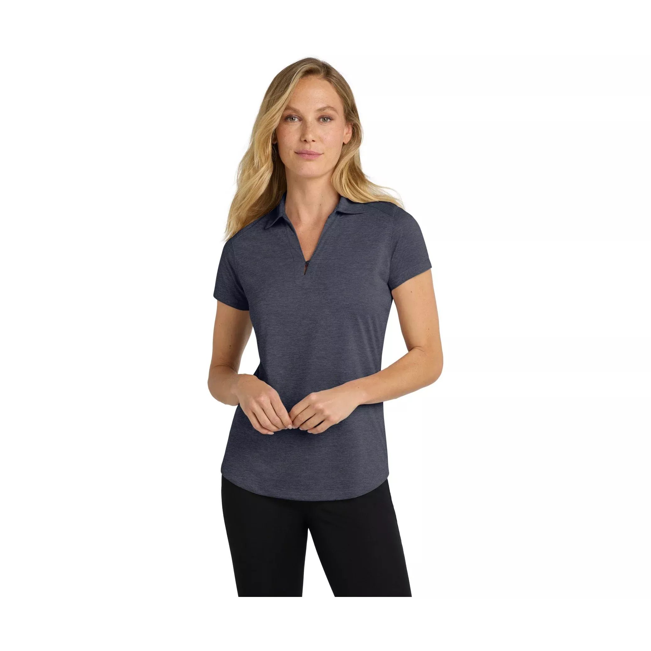 Port Authority Women's Digi Heather Performance Polo