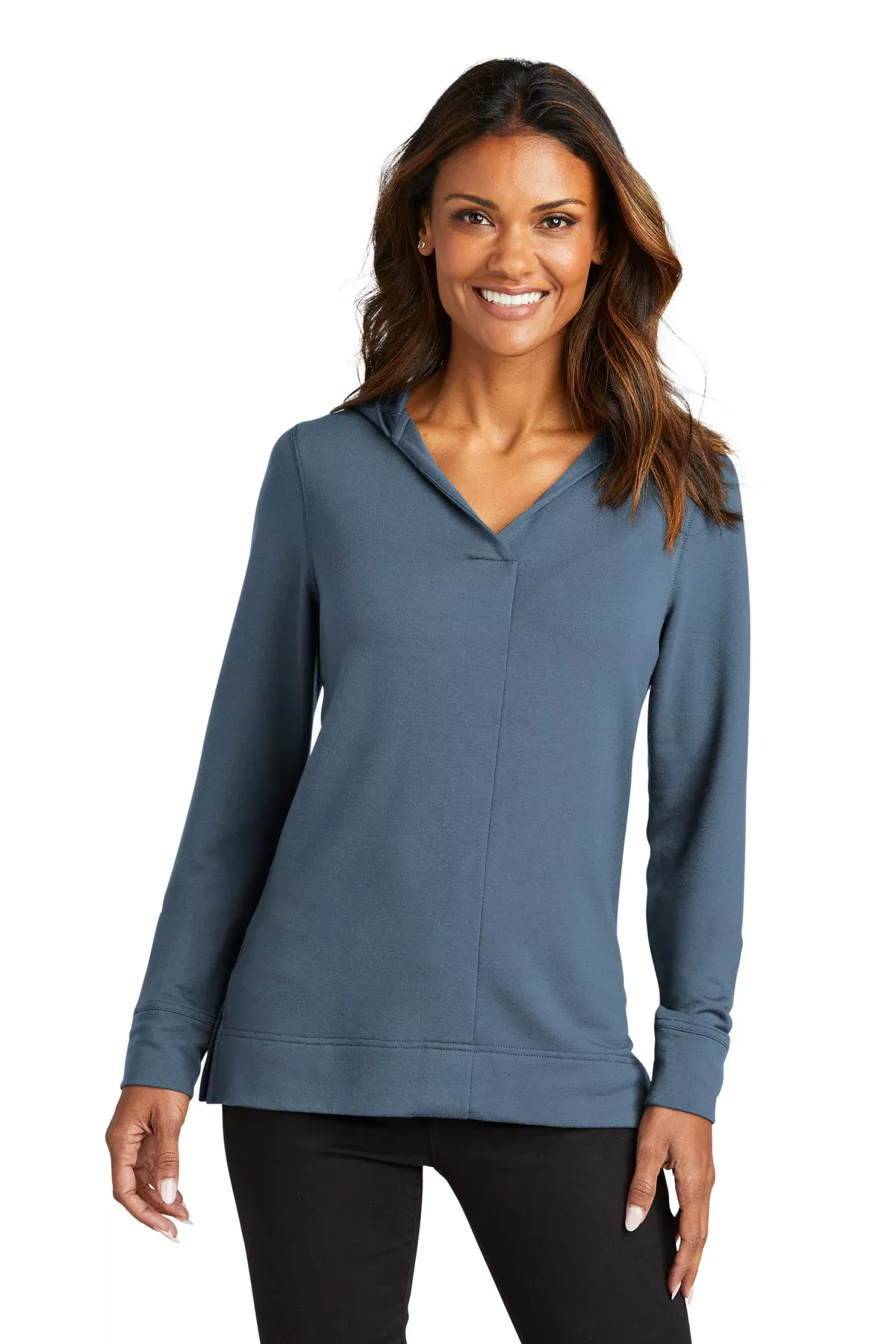 Port Authority Women’s Microterry Pullover Hoodie LK826