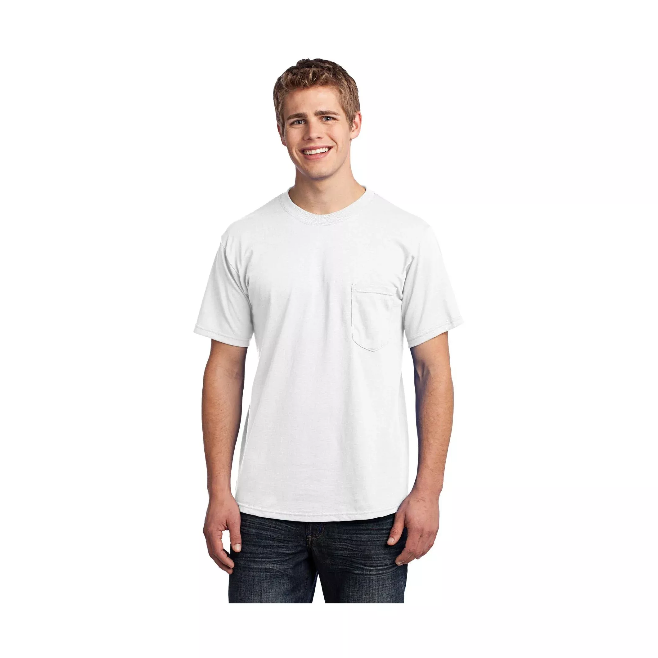 Port & Co Men’s All-American Pocket Tee