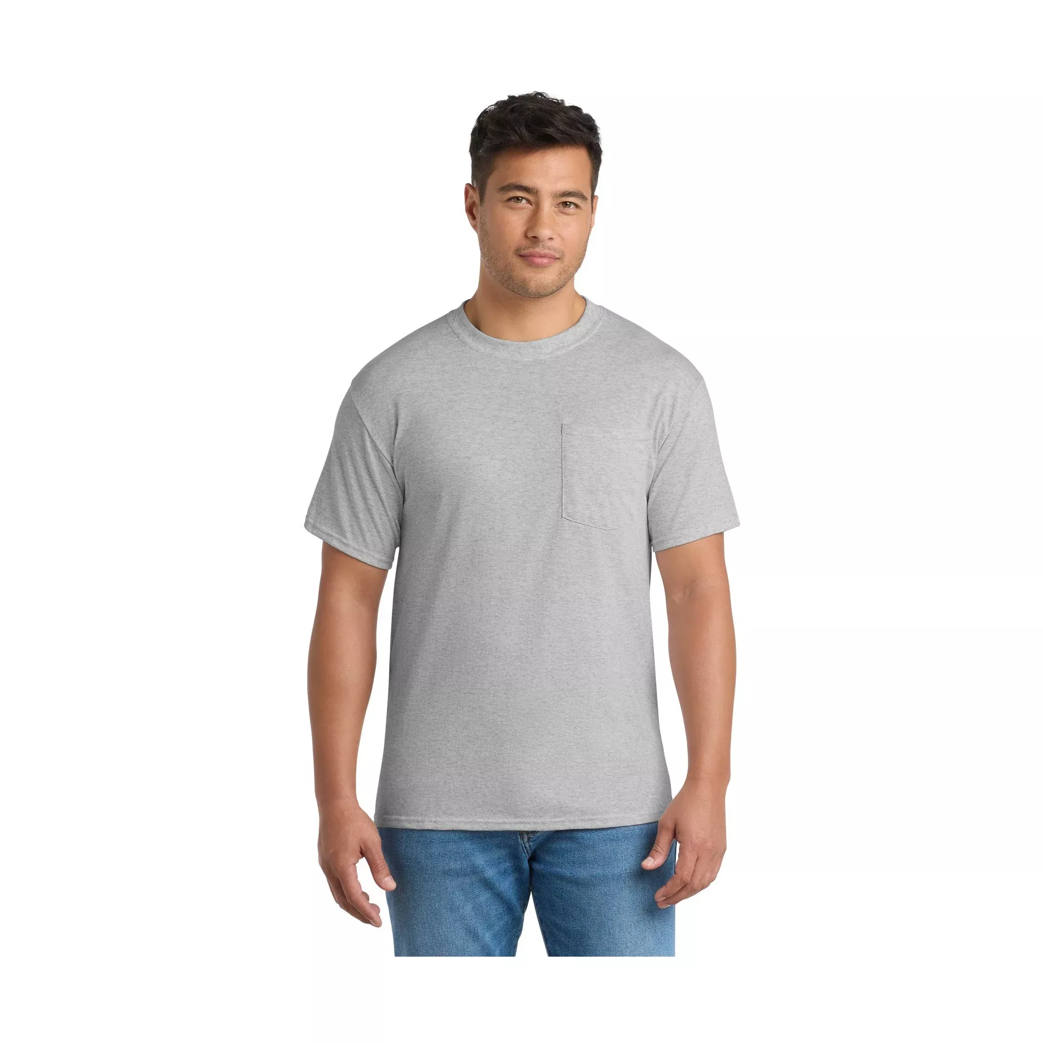 Port & Co Men's Core Blend Pocket Tee