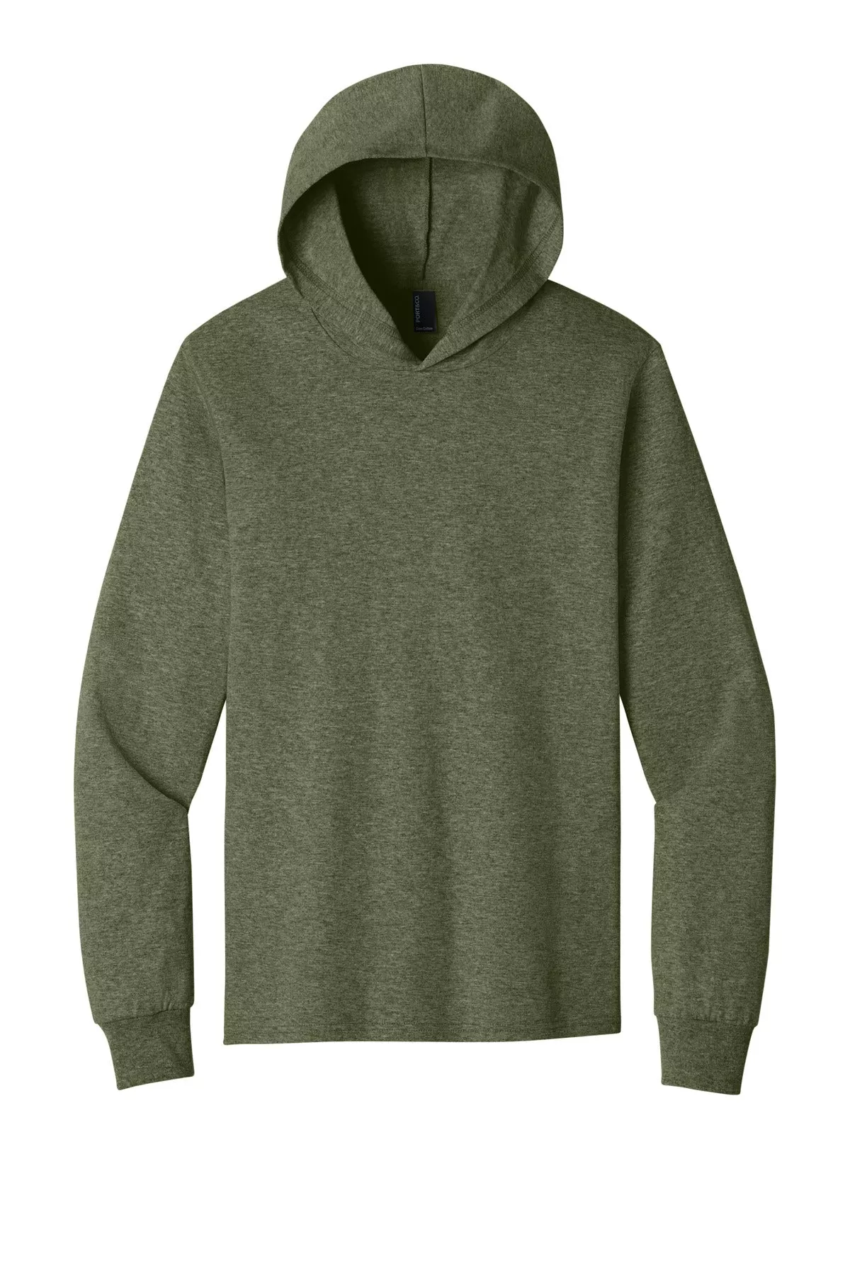 Port & Co Men's Core Cotton Pullover Hooded Tee PC54H