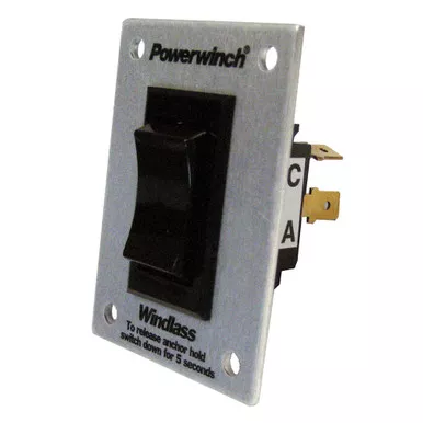 Powerwinch Anchor Winch Rocker Switch Helm Kit