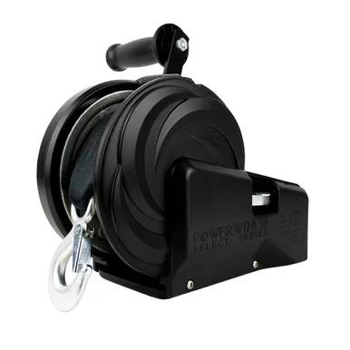 Powerwinch Select 2,000 lb 2-Speed Winch - 8" Crank