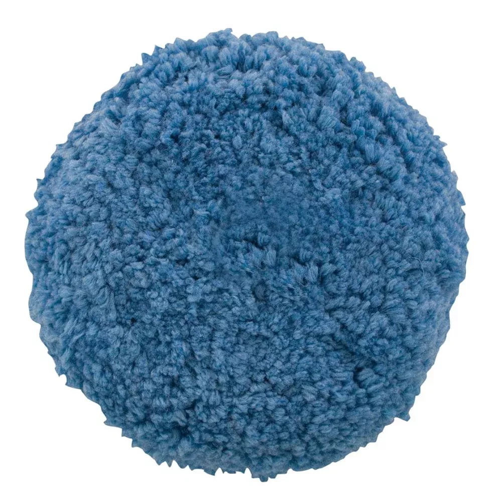 Presta Blue Blended Wool Medium Cutting Pad – 9 Screw-On Pad