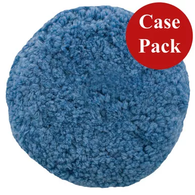 Presta Blue Soft Polish Wool Buffing Pad - 9-Inch