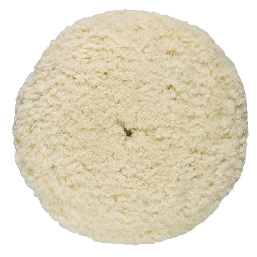 Presta Rotary Wool Buffing Pad - White Heavy Cut
