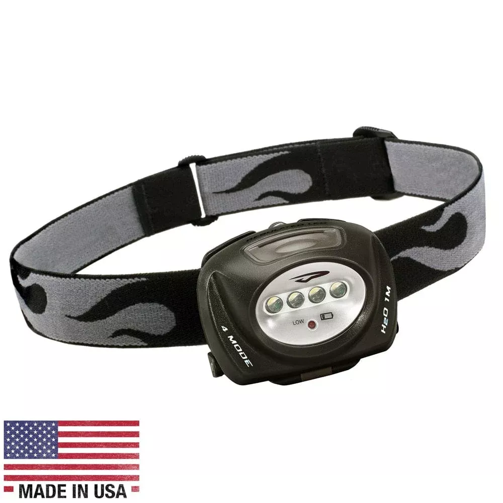 Princeton Tec QUAD LED Headlamp – Black
