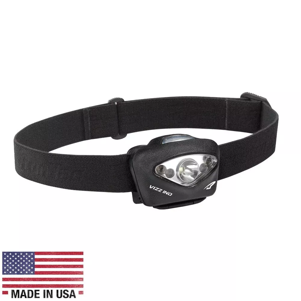 Princeton Tec VIZZ Industrial LED Headlamp – Black