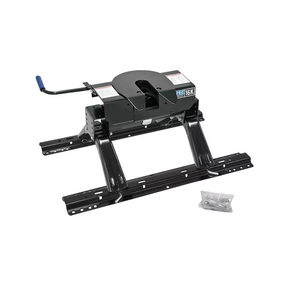 Pro Series 16K 5th Wheel Hitch with Rail Kit