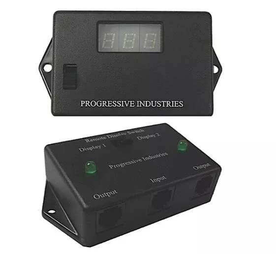 Progressive Industries EMS-Remote Digital Switch & Display (for use with EMS-HW50C & EMS-HW30C series only)• EMS-RDS